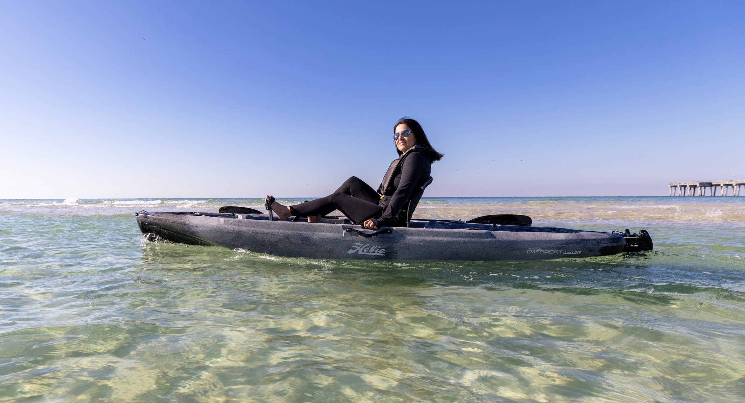Hands-Free Hobie Pedal Kayak Rentals at Whalebone Watersports in Kill Devil Hills photo 1