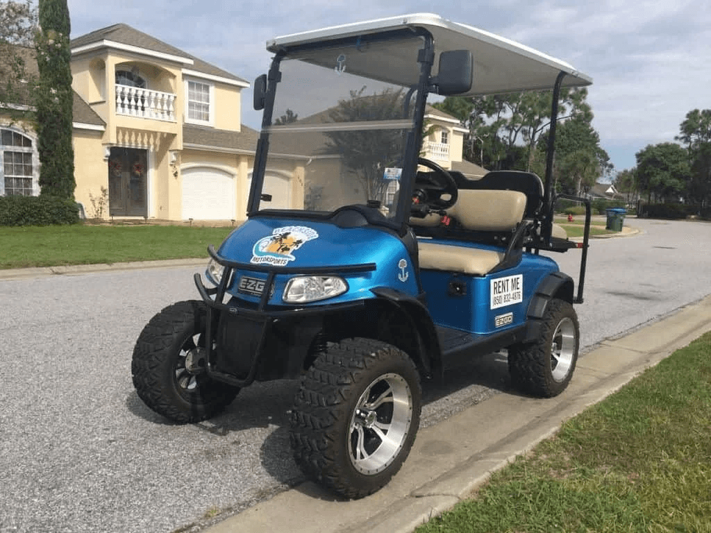 Golf Cart Rentals at Beachside Motorsports in Panama City Beach