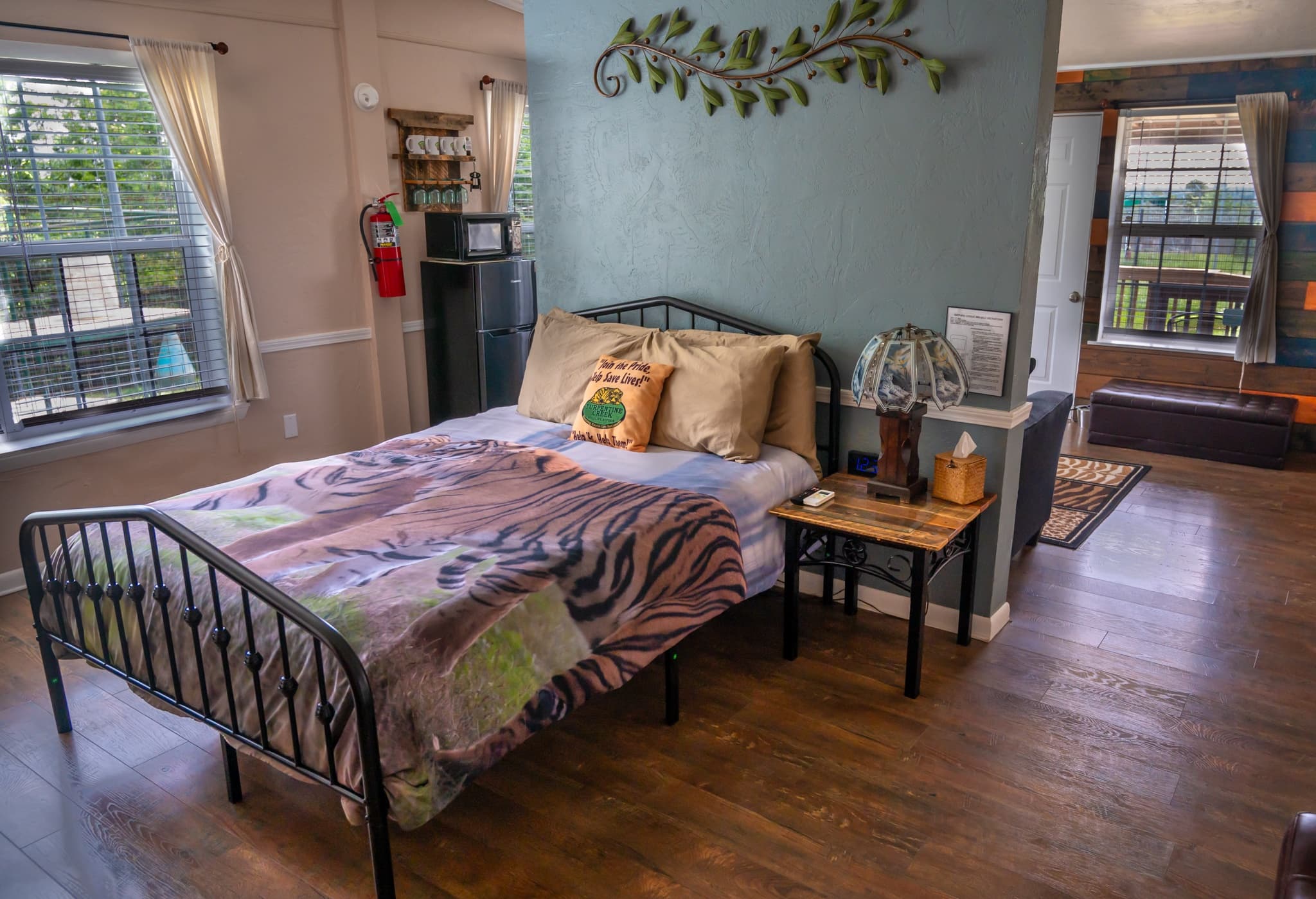 Wildlife Retreat Stay at Turpentine Creek Wildlife Refuge in Eureka Springs