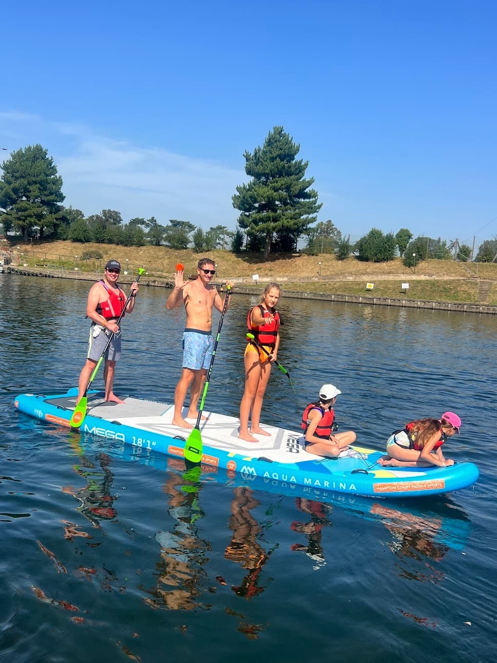 Mega SUP Adventure with Hampton Court Paddle Sports
