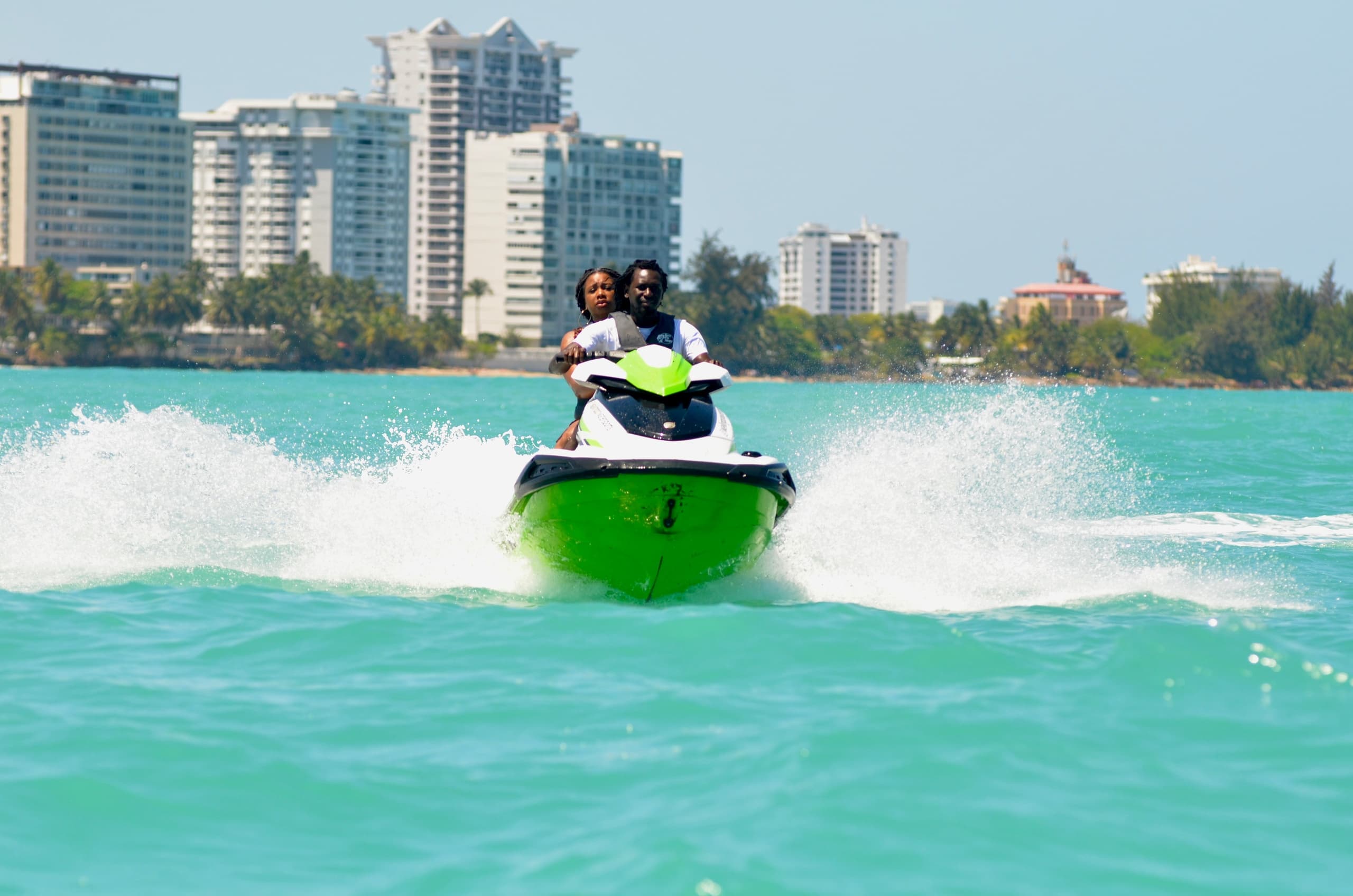 High-Speed Isla Verde: 45-Minute Freestyle Jet Ski Adventure in San Juan Bay photo 1