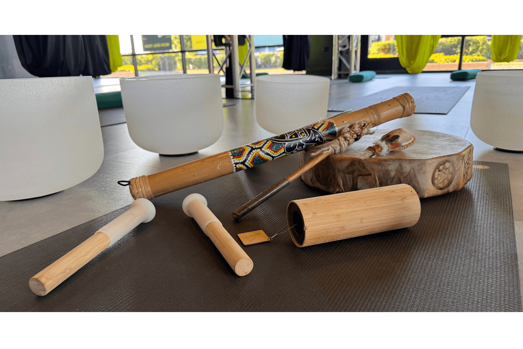 Aerial Restorative + Sound Healing - 60-Minute Aerial Yoga & Sound Bath in South Barrington
