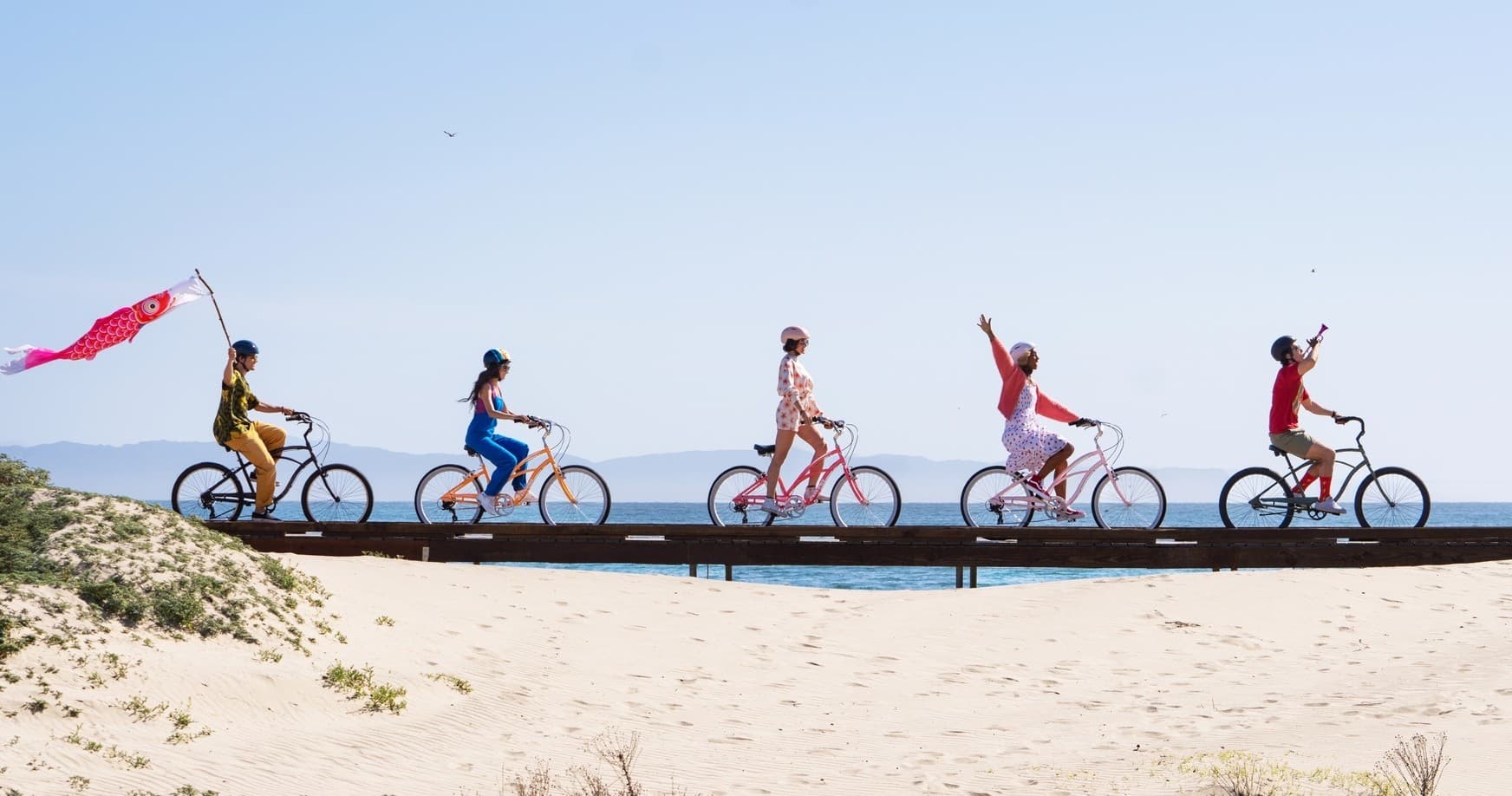 Monkey Rents Bicycles fleet