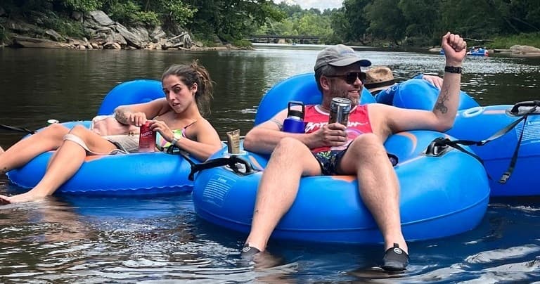 Glow With the Flow Fridays: Sunset Glow-Gear Float on the Pacolet River
