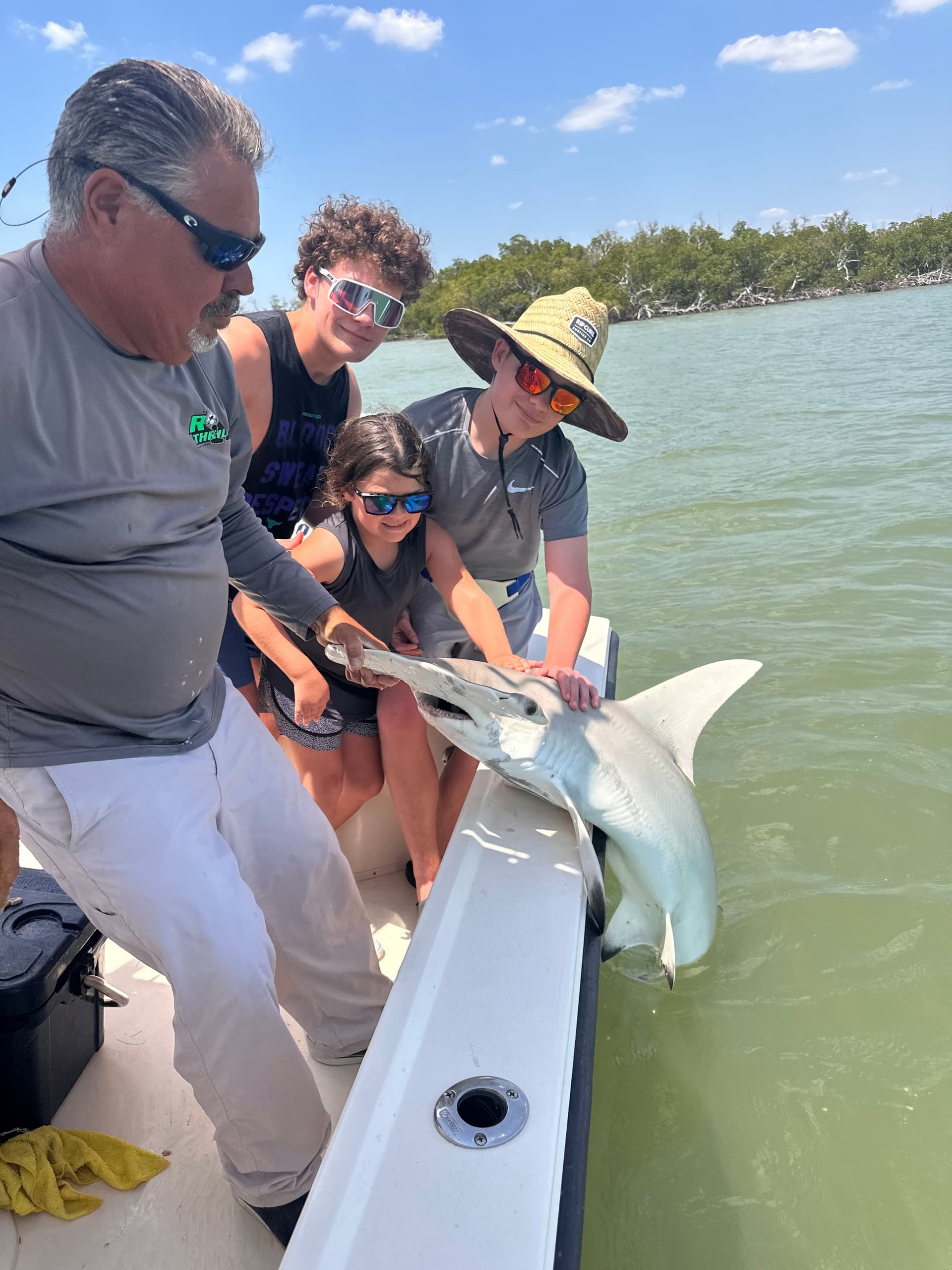 Reel Thrills Fishing Charters team