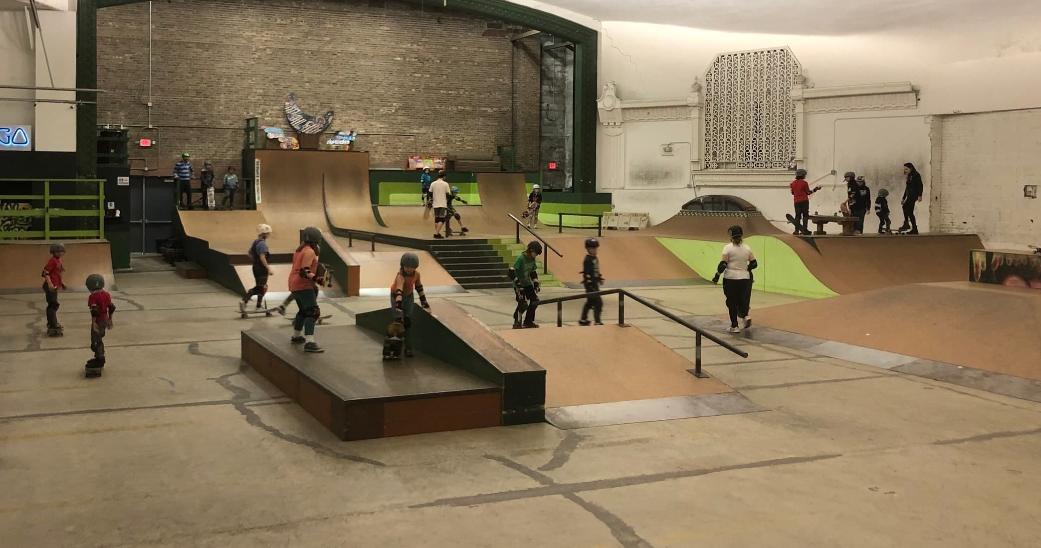 Beginners Only Skate Session in DeKalb, Illinois