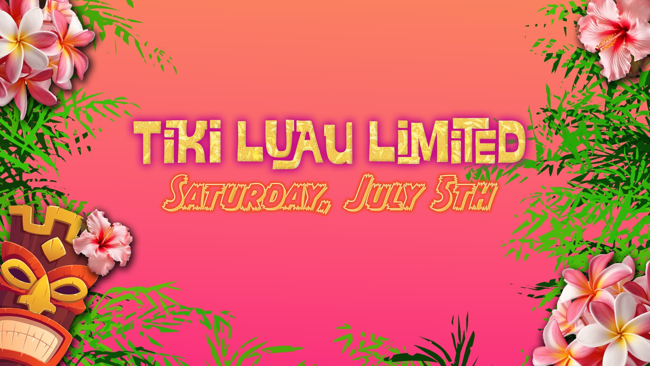 Tiki Luau Limited Train Adventure Near United States