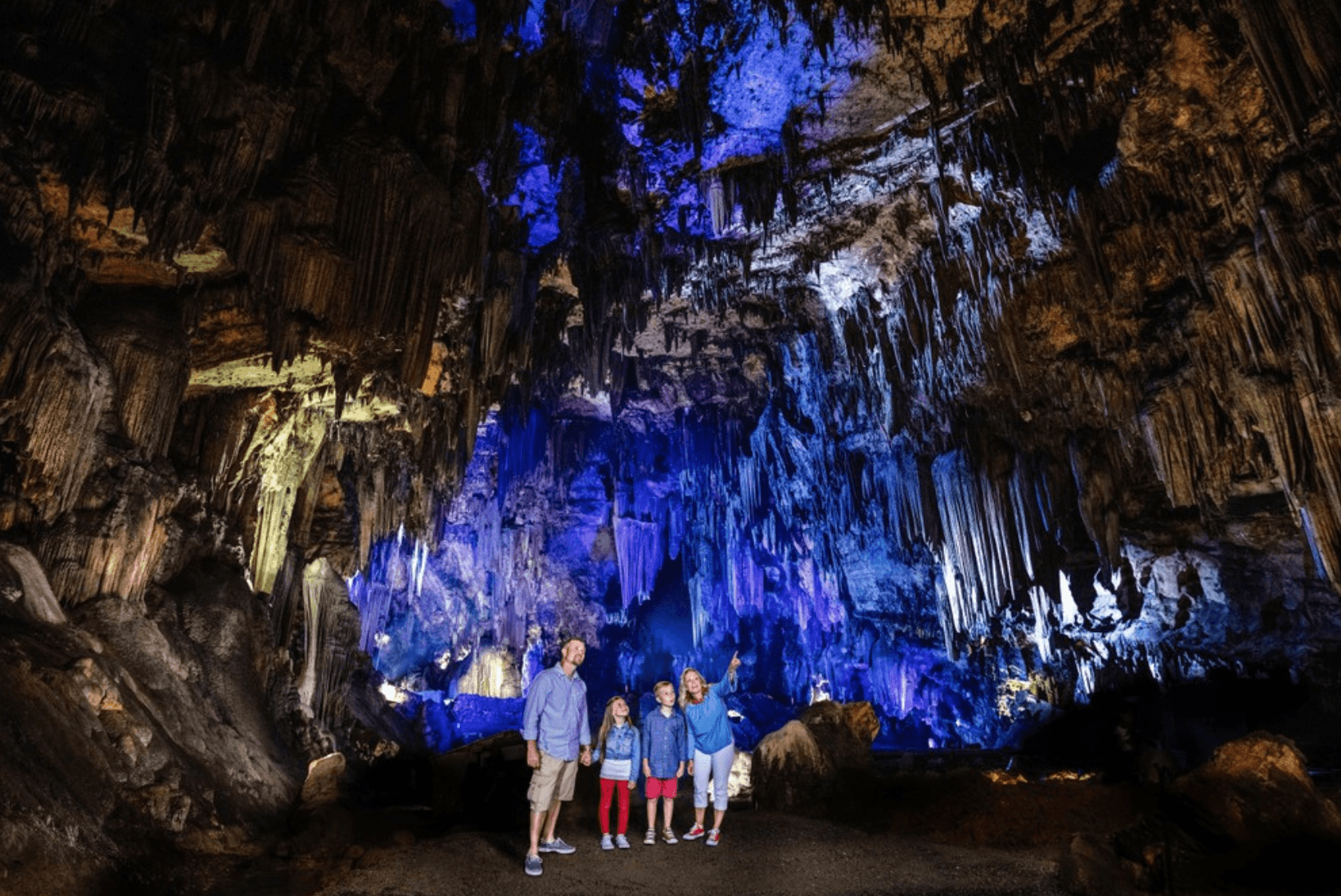 Caving Adventure at Majestic Caverns - Underground Classroom Experience