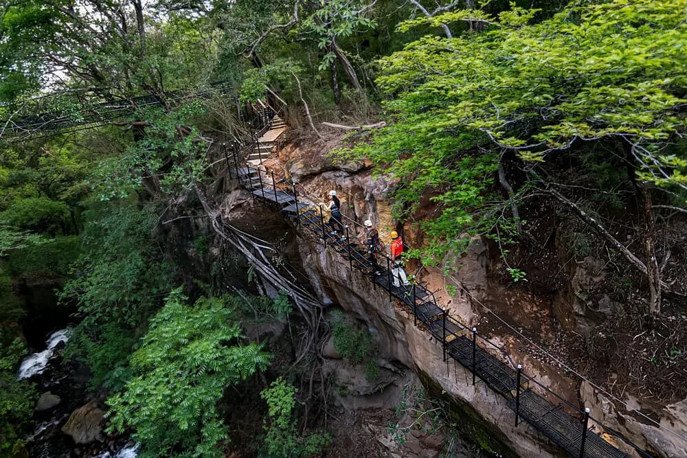 Canyon Canopy Tour: Zip Through White River Canyon at Hacienda Guachipelin photo 4