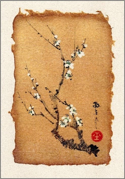 Brush Painting Workshops with Louise Chen in Midland — Cats, Crocuses & Plum Blossoms photo 3