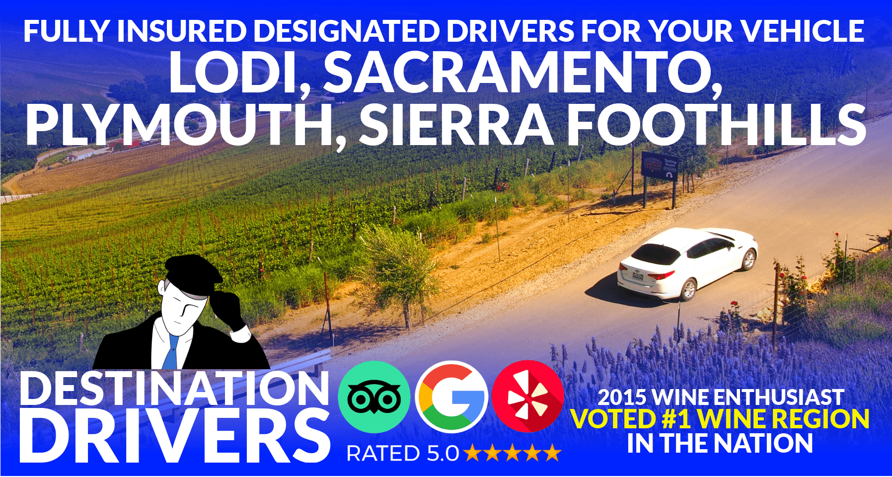 Discover Premier Wine Tours in Lodi & Sacramento Wine Country