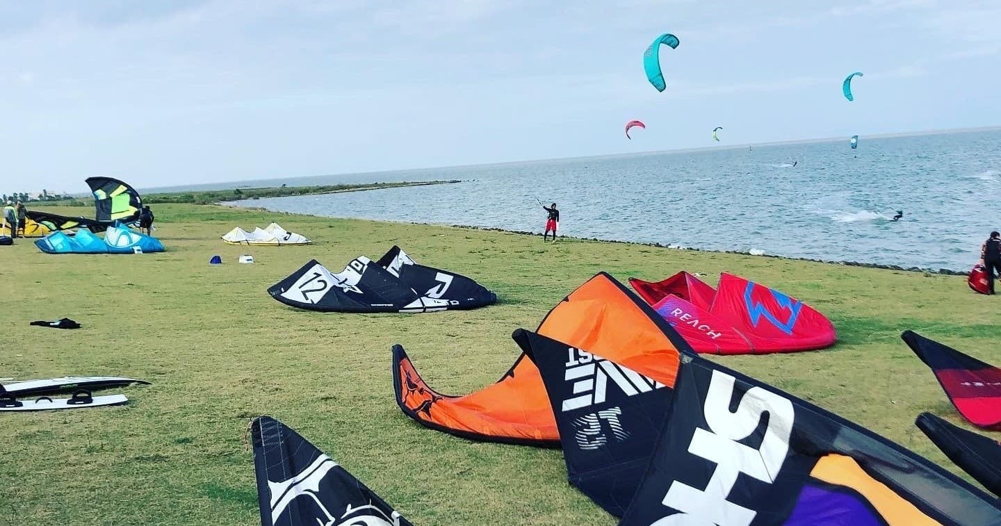 Kiteboarding in Houston with Houston Kiteboarding