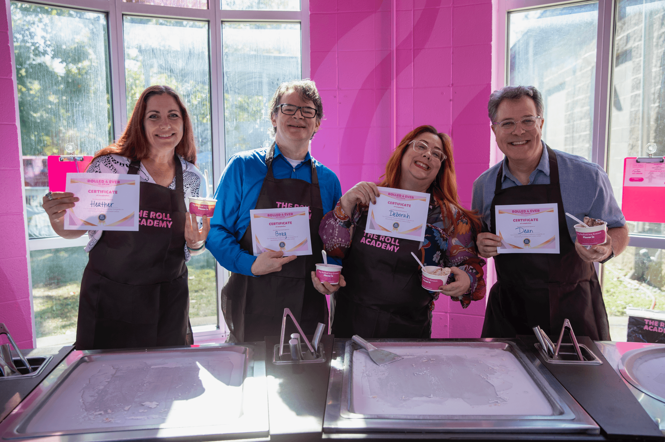 Private Rolled Ice Cream Team-Building at Nashville Farmers' Market