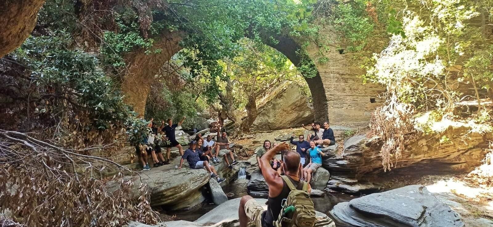 Gerolimni Waterfall River Trekking — Refreshing Half-Day Adventure in Andros photo 1