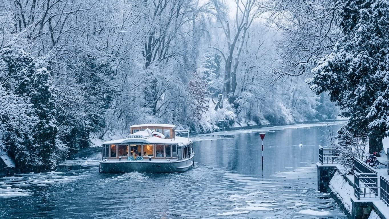 Berlin Winter Brunch Cruise: Brunchfahrt im Weihnachtszauber aboard Salonschiff Philippa