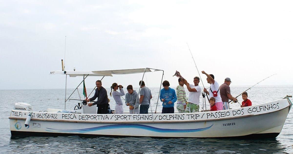 Sport Fishing with Passeios Ria Formosa in Fuseta