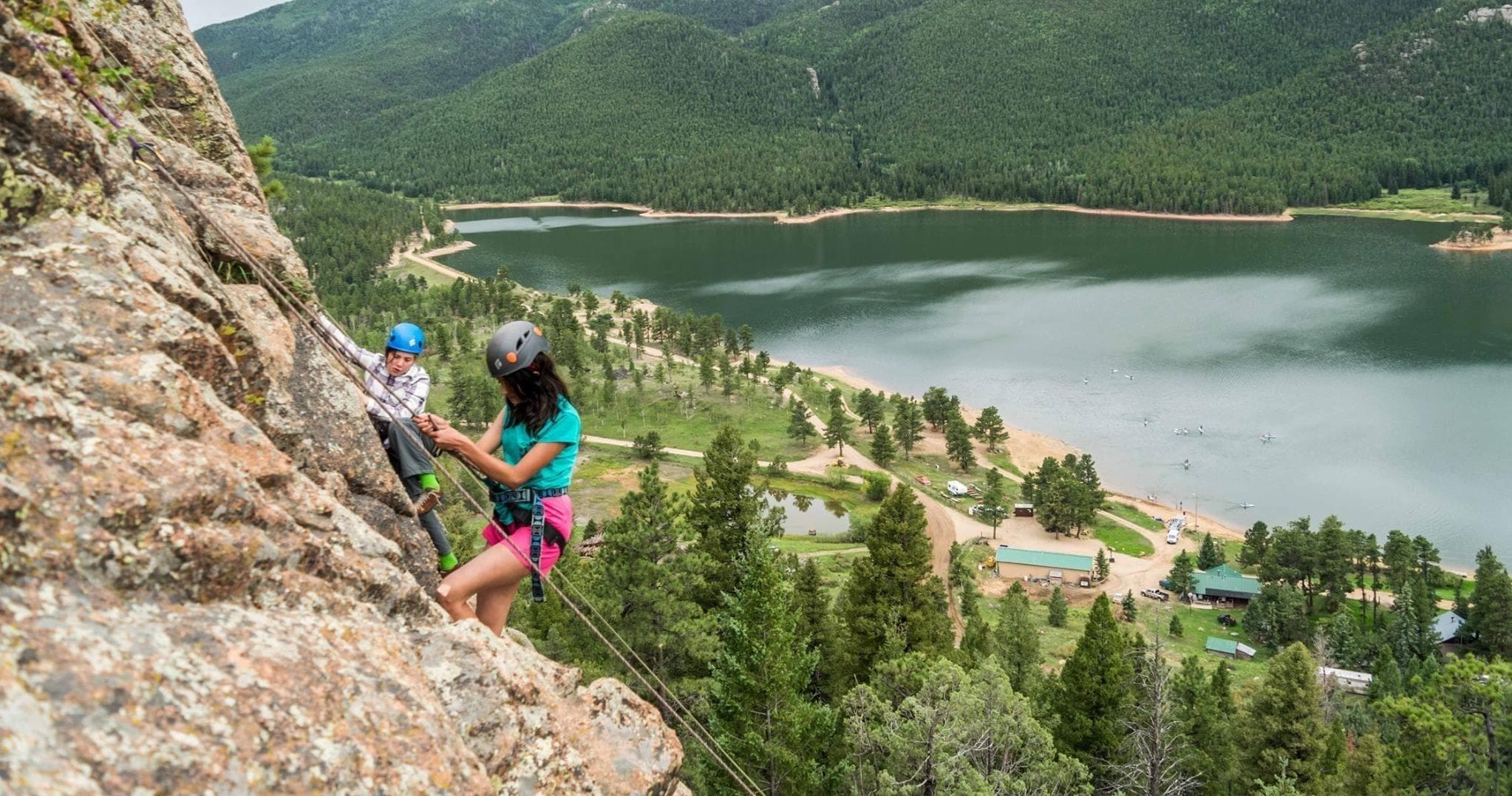 Rock Climbing North Table Mountain with Front Range Climbing