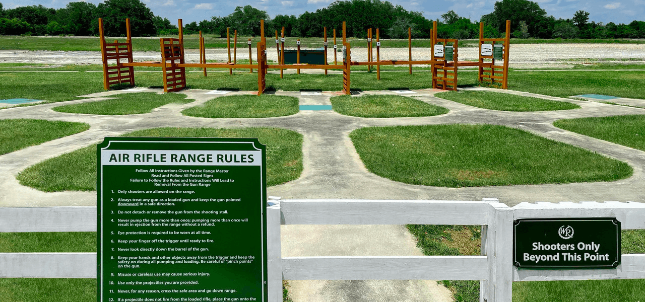 Air Rifle Range at Westgate River Ranch Resort & Rodeo in Florida