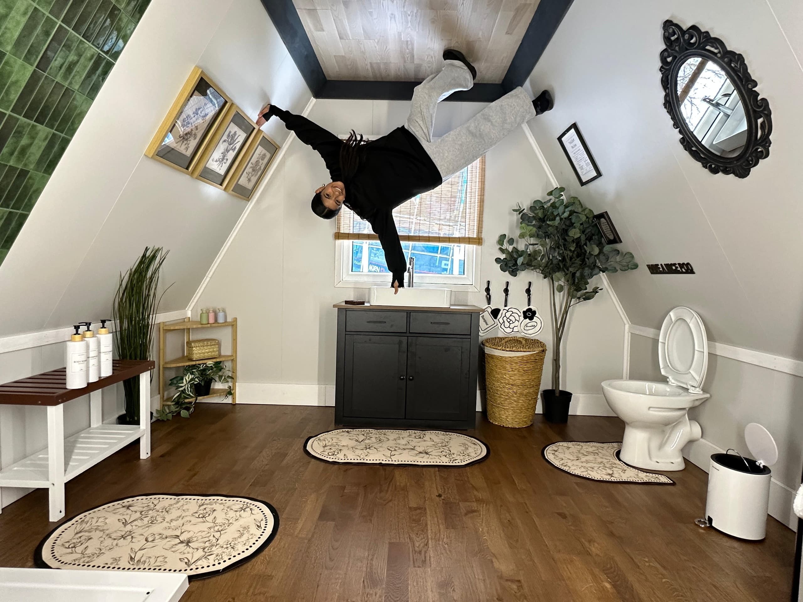 Upside Down House Cardiff team
