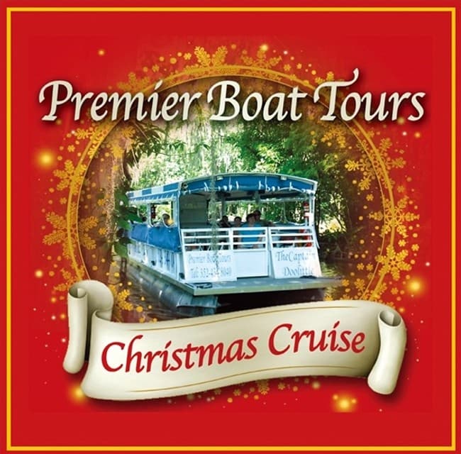 Festive Sunset Cruise with Premier Boat Tours in Mount Dora