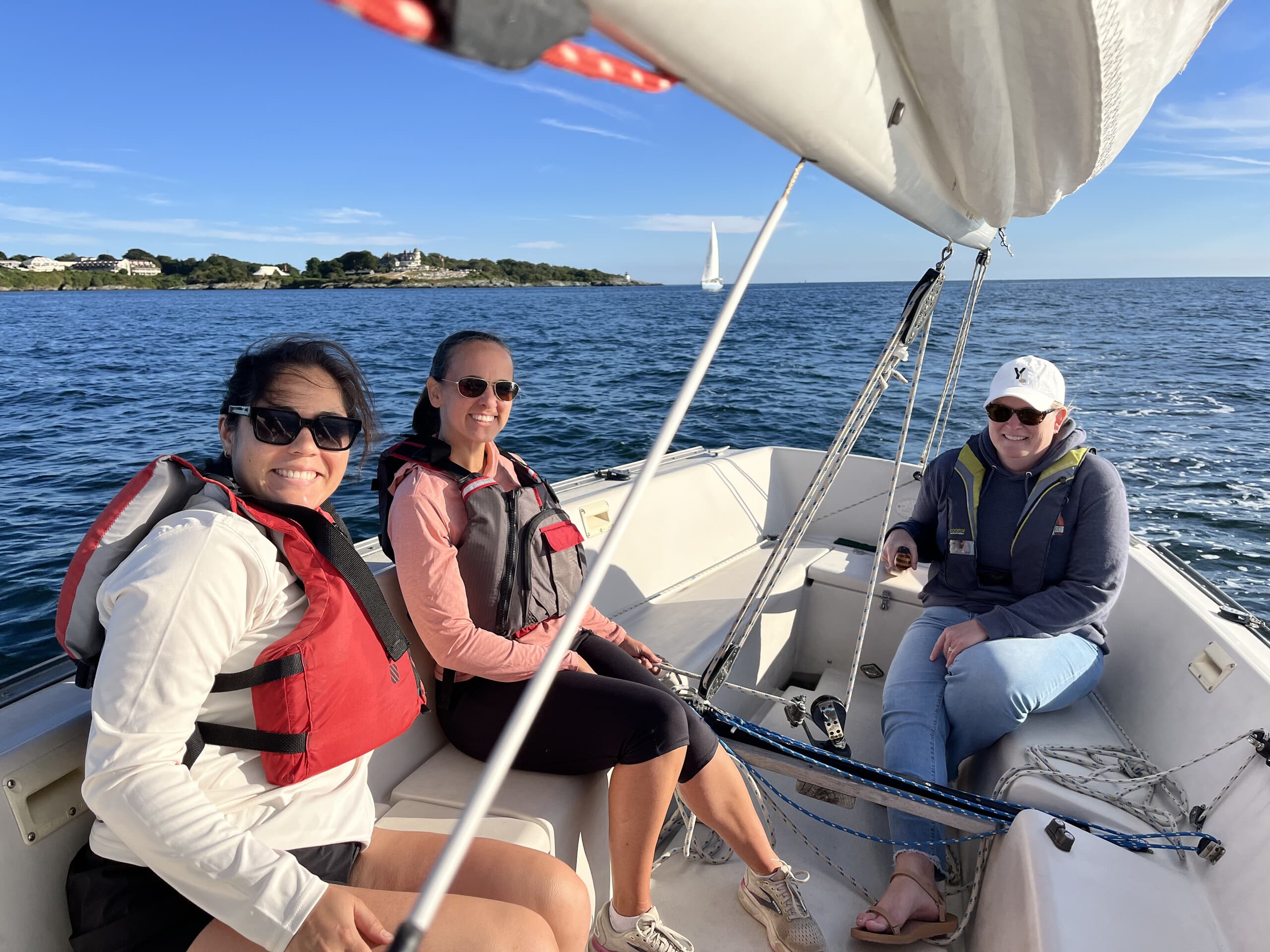 Group Sail Narragansett Bay: Beginner-Friendly Two-Hour Daysail from Jamestown