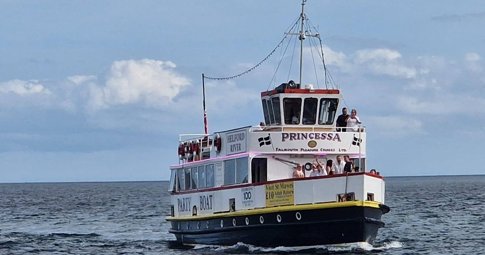 Lunch Time River Fal Cruise: 2-Hour Falmouth Harbour & Carrick Roads Sail photo 1