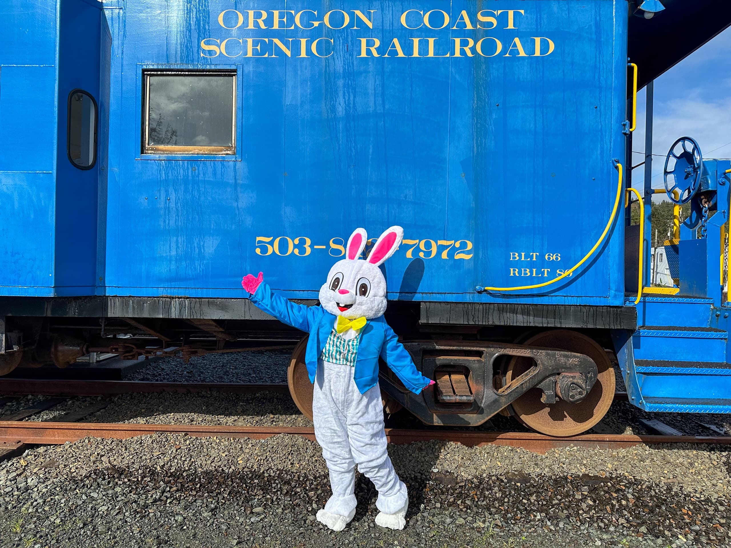 Easter Eggstravaganza Train Ride in Garibaldi, Oregon