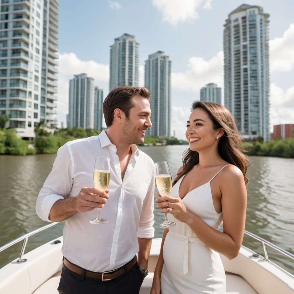 Romantic Fort Lauderdale Couples Champagne Cruise