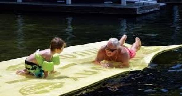 Water Mats Rental Adventure in Eagle River, Wisconsin