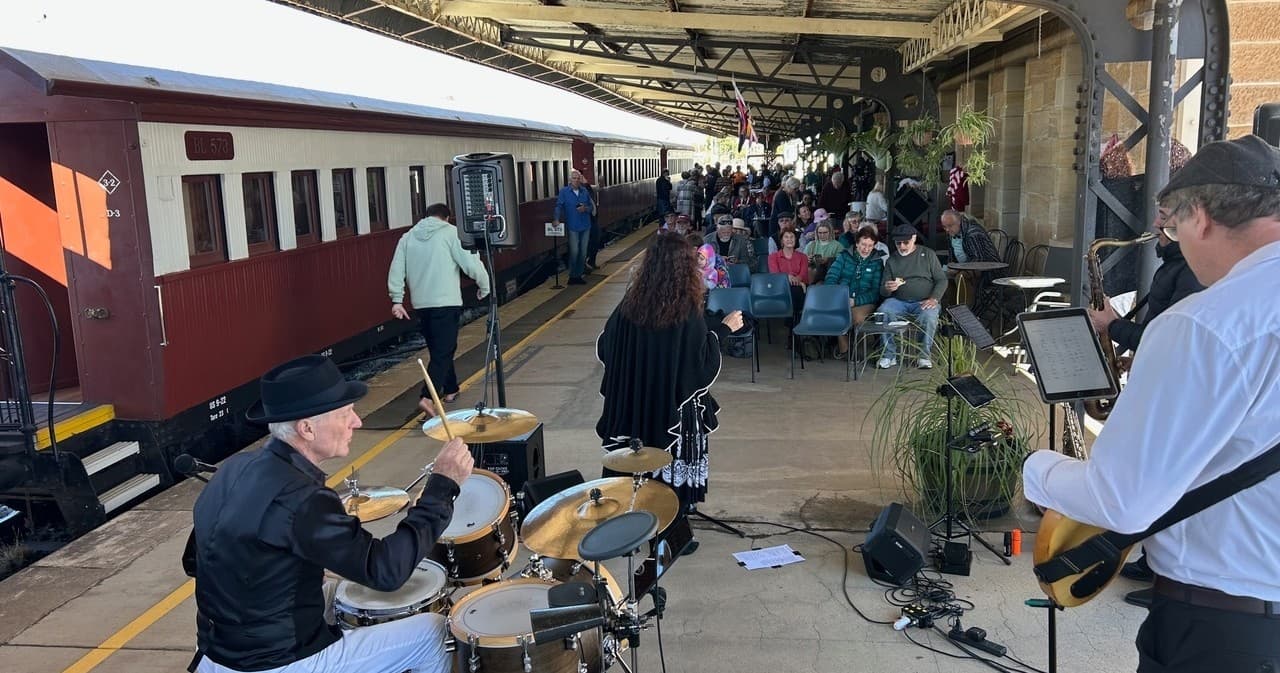 Historic Railway Platform Hire at Warwick Railway Station, Queensland