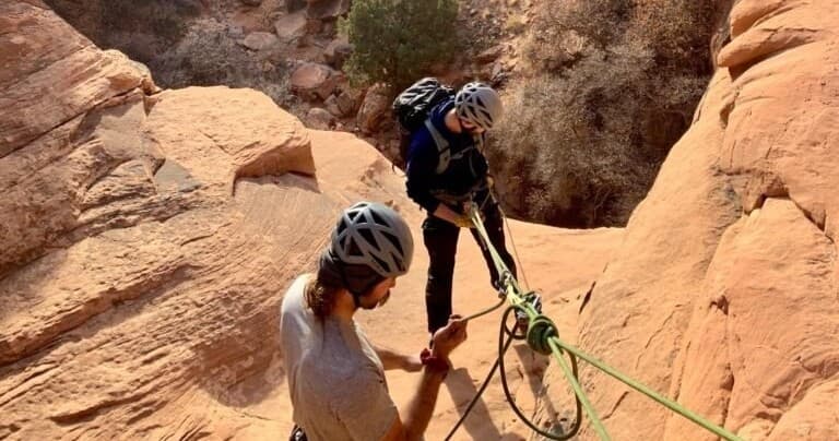 Canyoneering Adventure in Moab with Magnum Expeditions