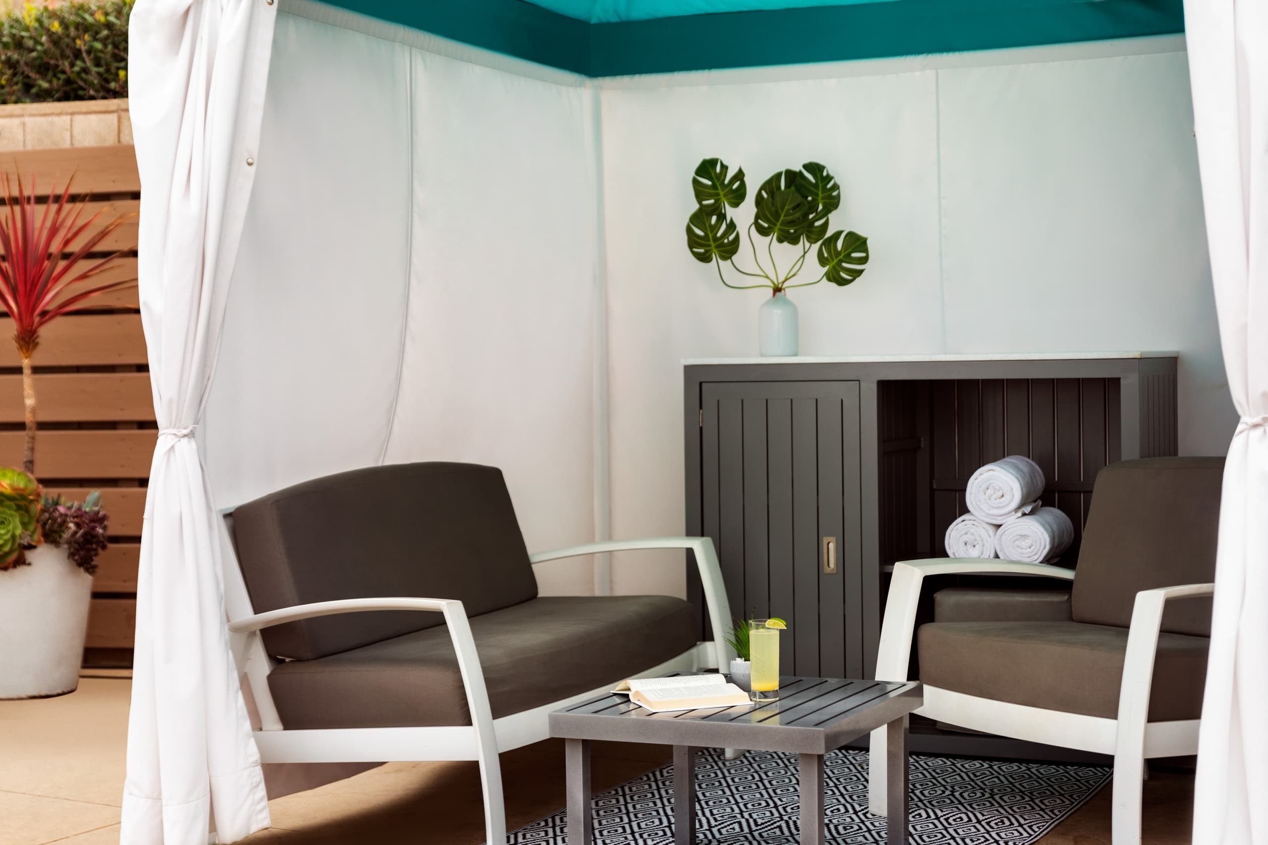 Relax in Luxury at Cielo Pool Cabanas, Fort Lauderdale