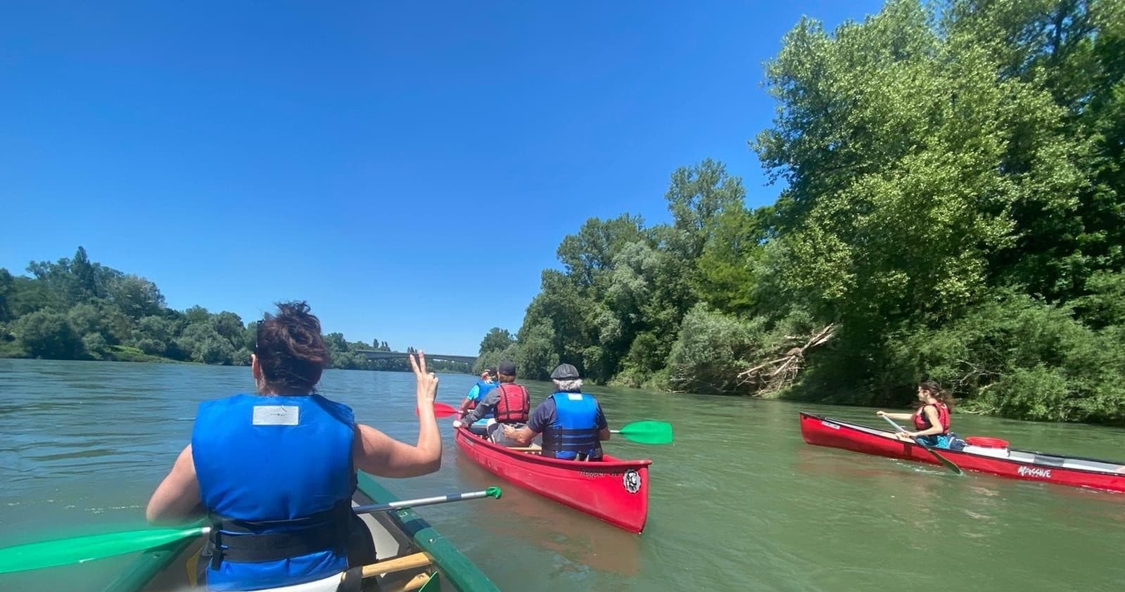 Water Activities & Canoe Rental in Black Forest's Altrhein