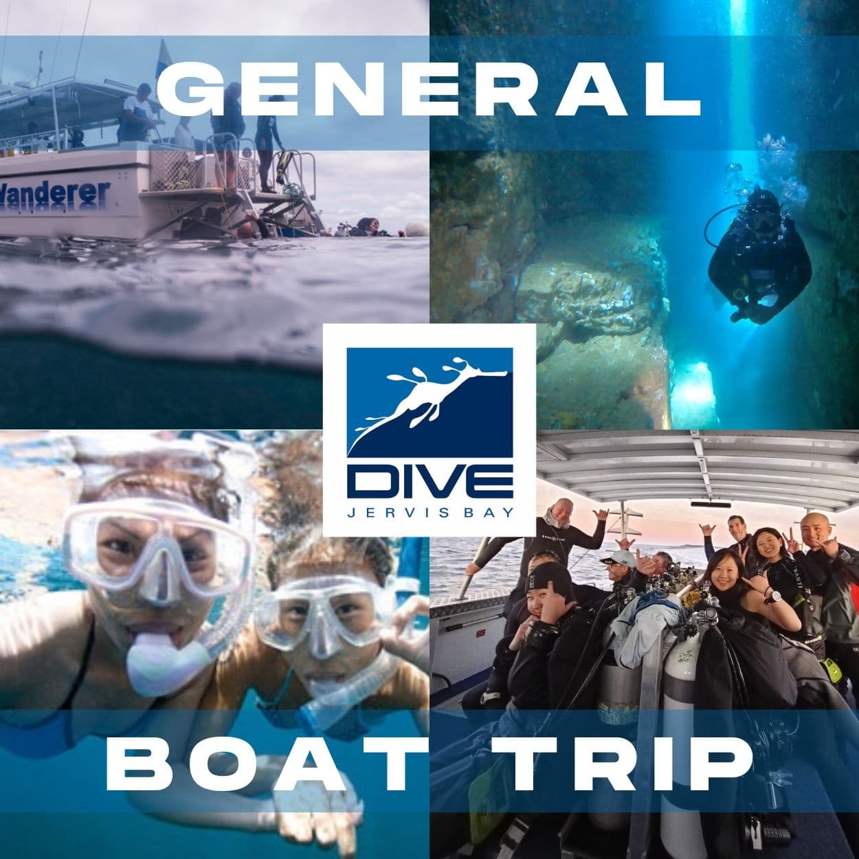Jervis Bay General Boat Trip with Jervis Bay Sea Sports