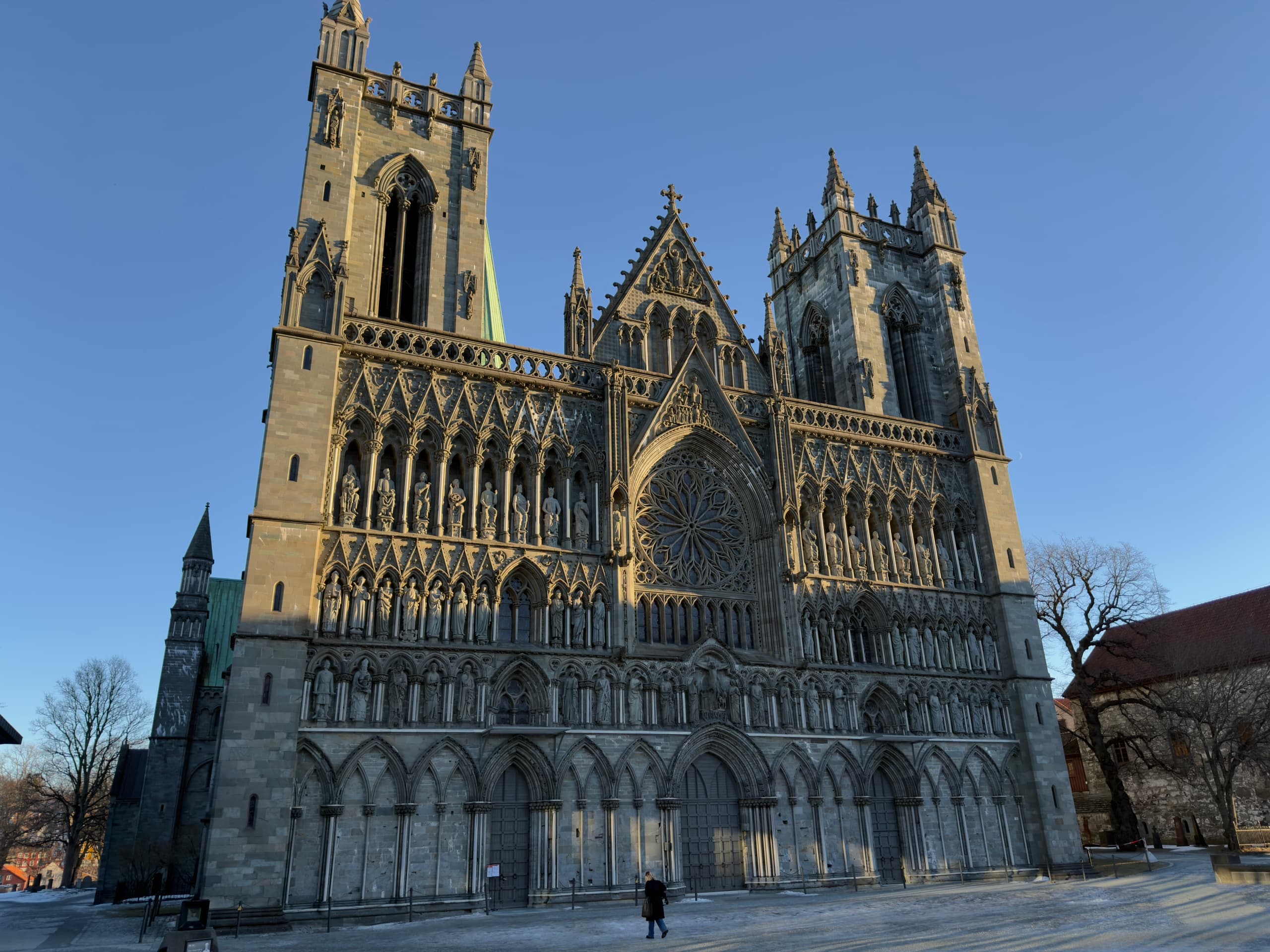 Historic Trondheim City Walk: Nidaros Cathedral, Bakklandet & Nidelven River photo 1