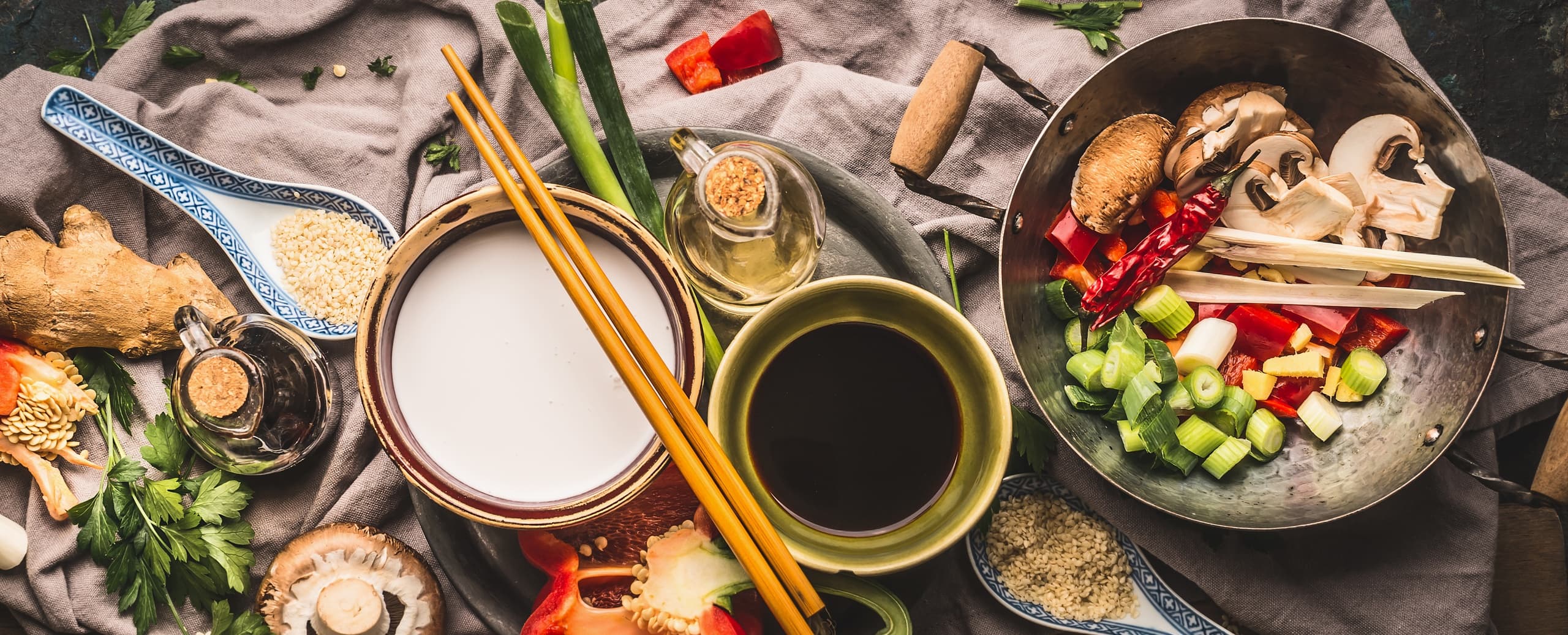 Couples Cook Vegetarian Thai Street Food in Baltimore