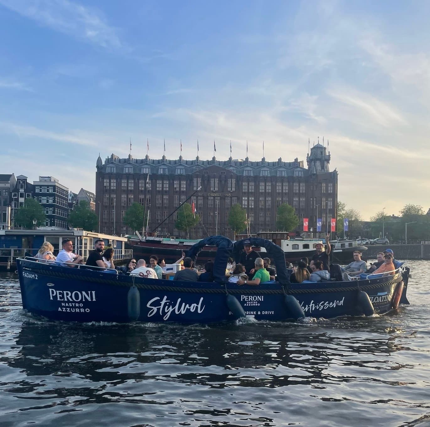 Water-Activities: Floating Amsterdam with Central Station Plus Ticket