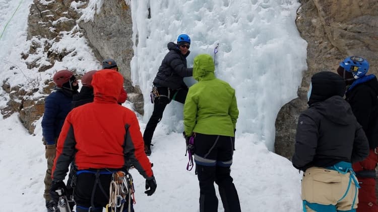 Ouray Ice Climbing Adventures with Colorado Climbing Company