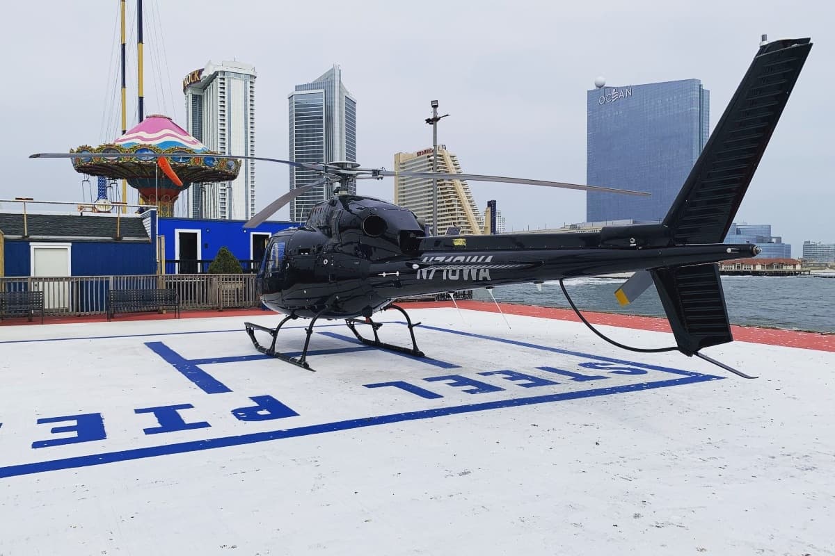 Helicopter Night Tour & Adventure from Manhattan to Atlantic City