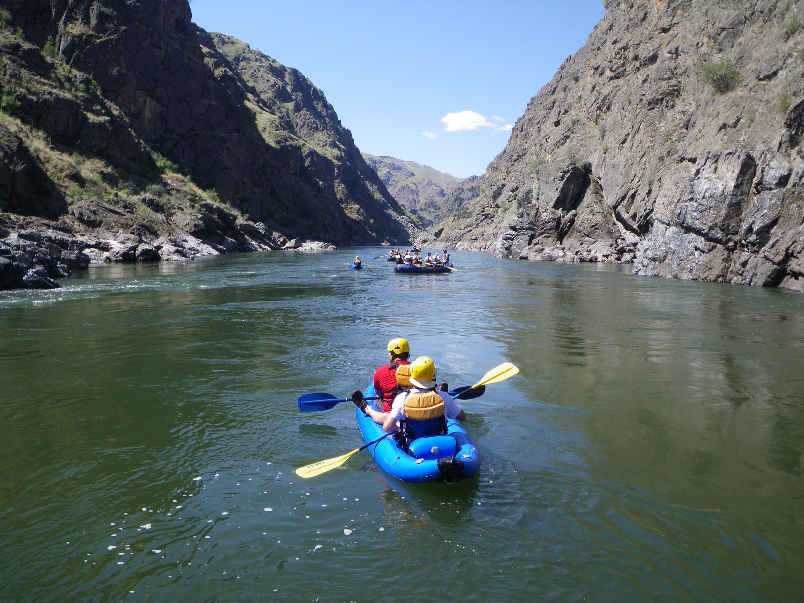 4 Day Salmon River Canyons Raft Trip in Idaho