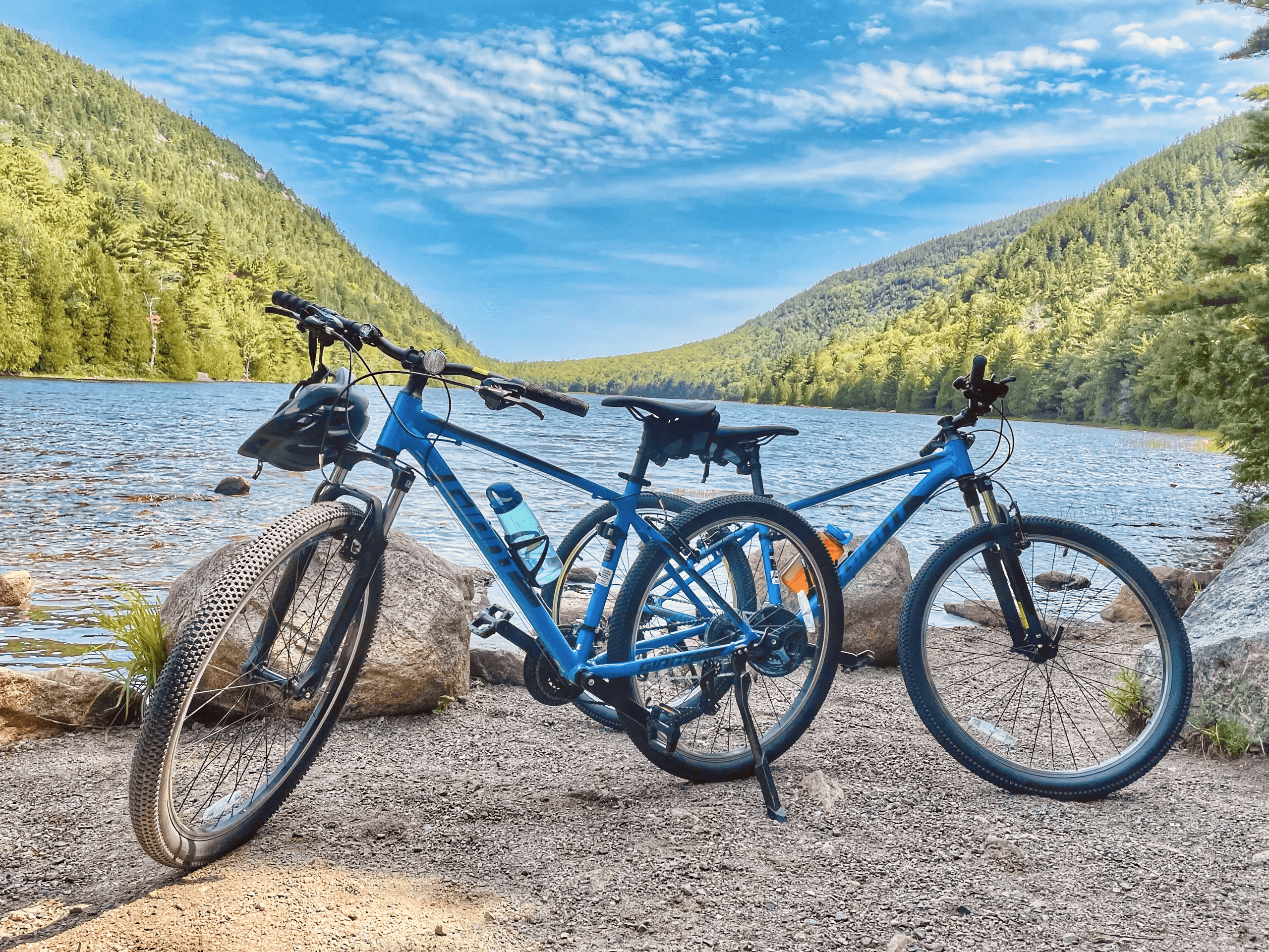 Mountain Biking at Acadia Outdoor Center