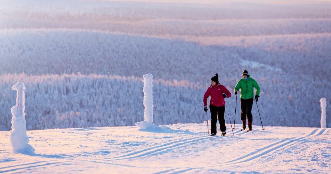 Winter Sports & Nordic Skiing at Kakslauttanen