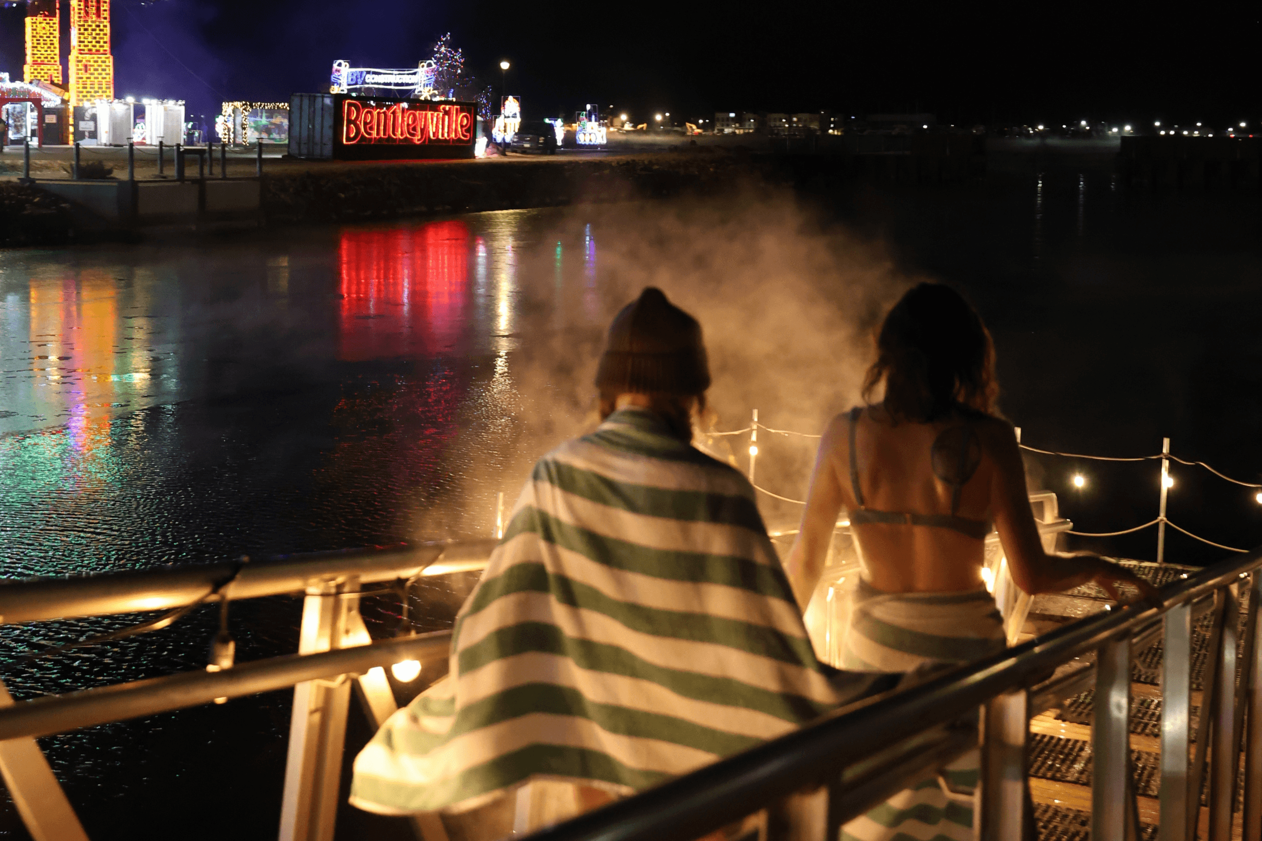 Unwind in Duluth: Private Terrace Sauna with Cold Plunge and Bentleyville Views