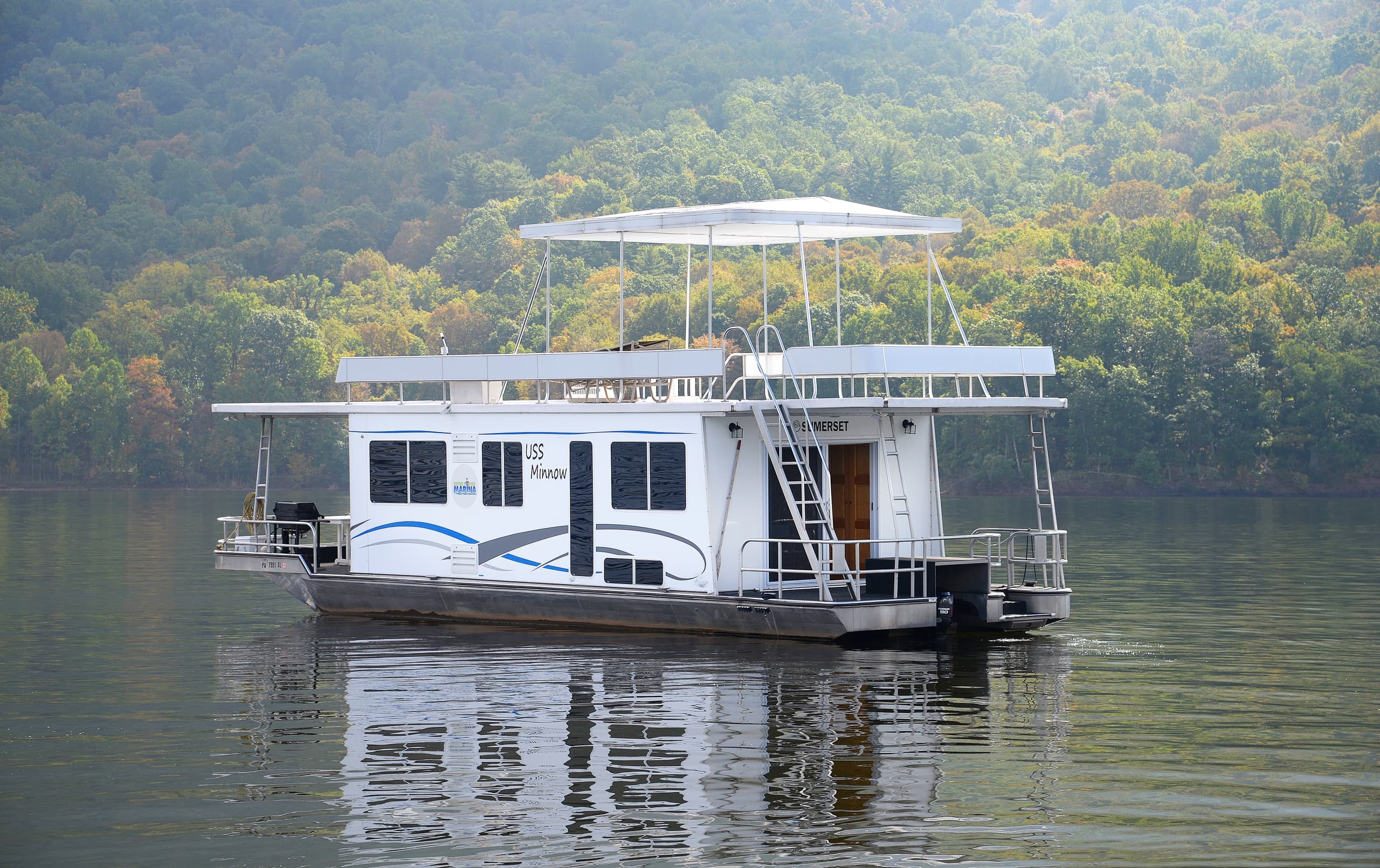 Houseboat Adventures at Seven Points Marina