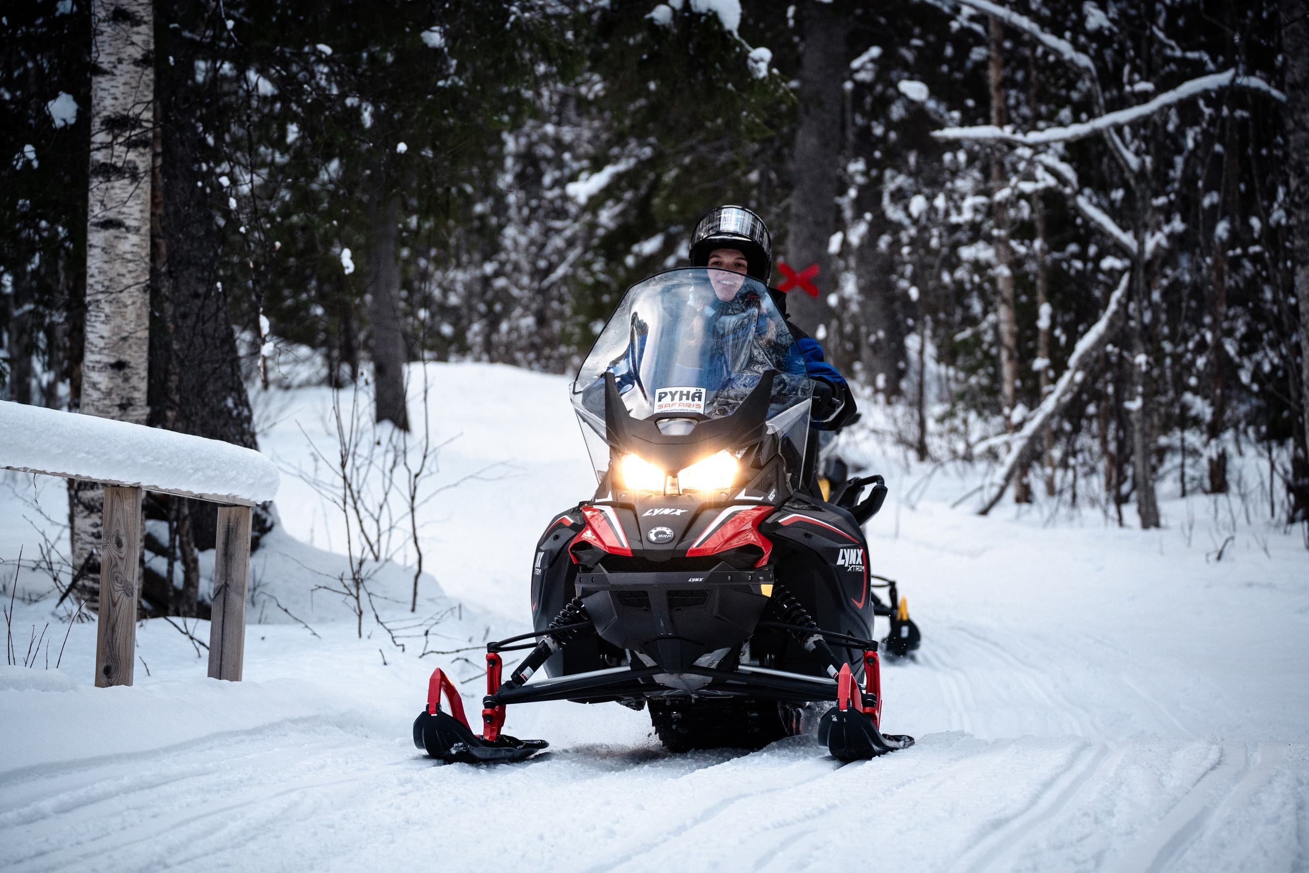 Throttle Through Pyhatunturi: Adventure Snowmobile Safari in Finnish Lapland photo 1
