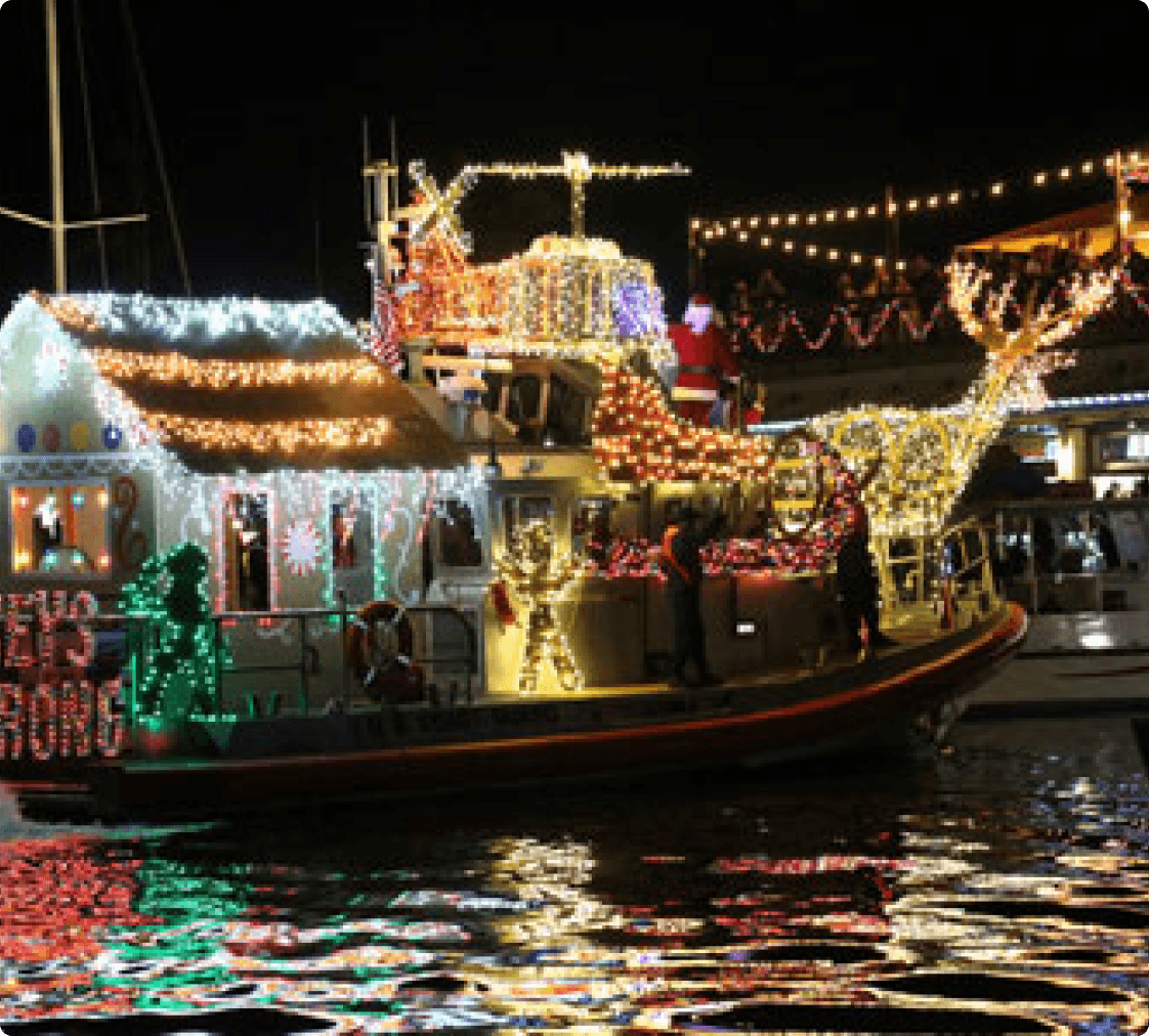 Experience the Magic of Key West’s Lighted Boat Parade from a Private Charter