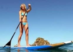 Stand Up Paddle Boarding on Lake Minnetonka in Mound, MN