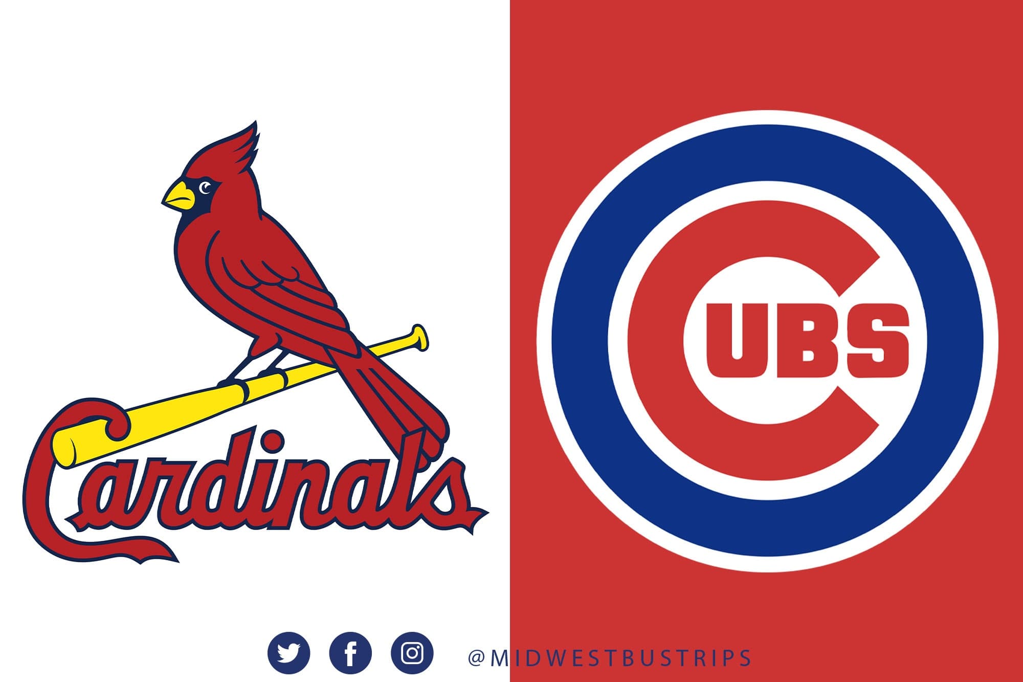 Stewart's and LR's Cardinals vs Cubs Bus Trip in Chicago photo 1