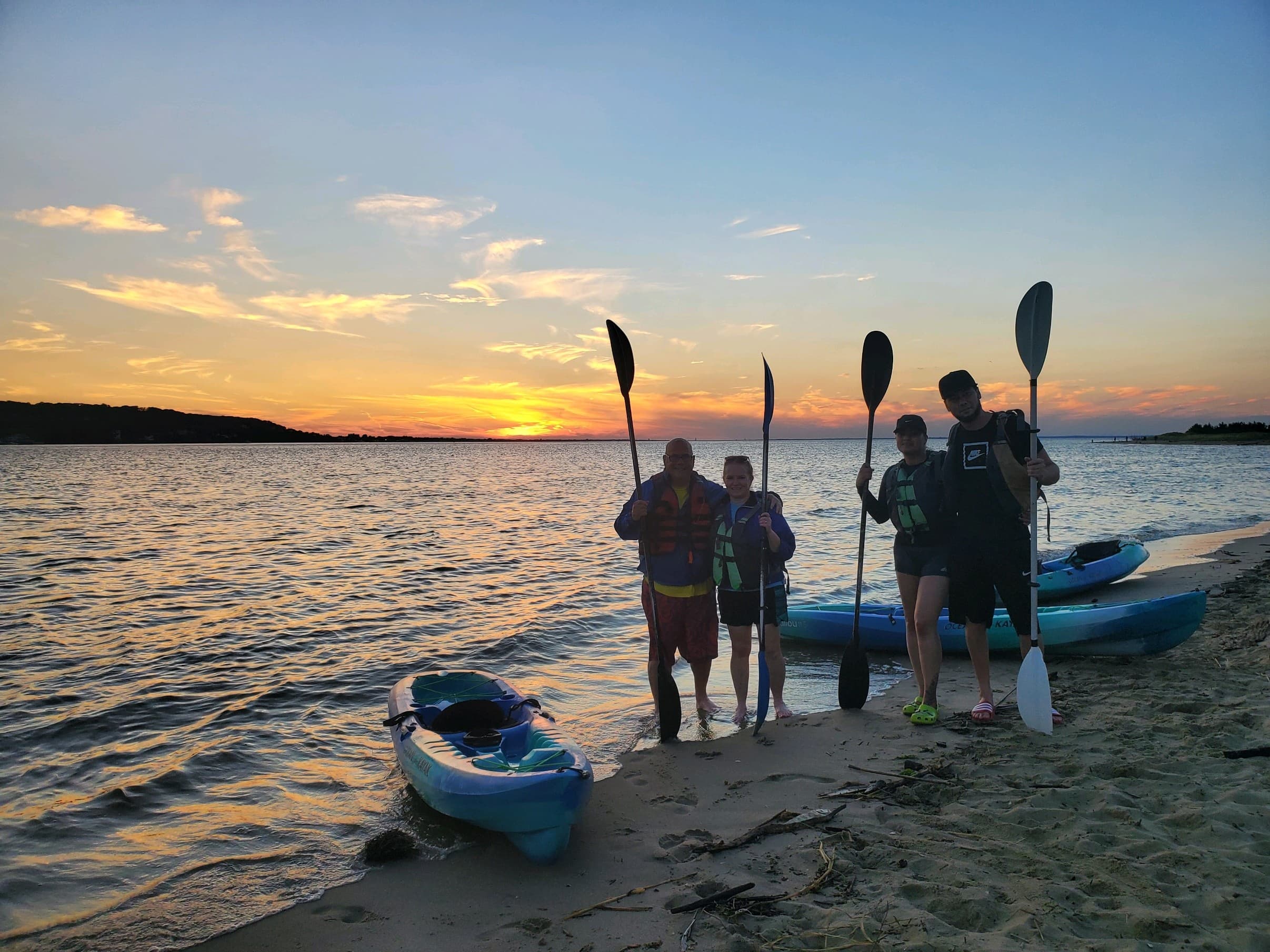 Sunset Kayaking Tour at Spermaceti Cove, NJ