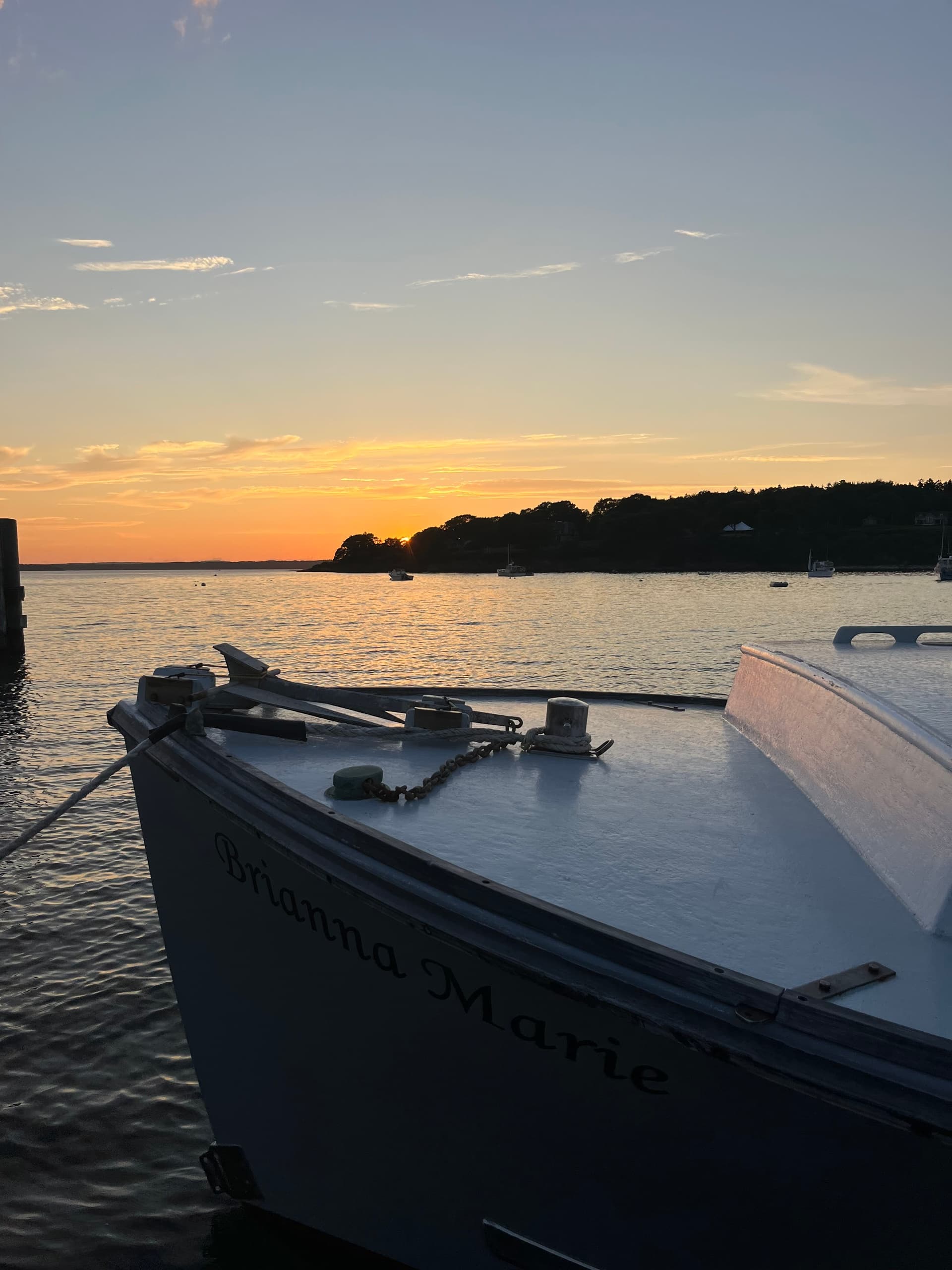 Sunset Oyster & Bubbles Cruise Casco Bay Maine